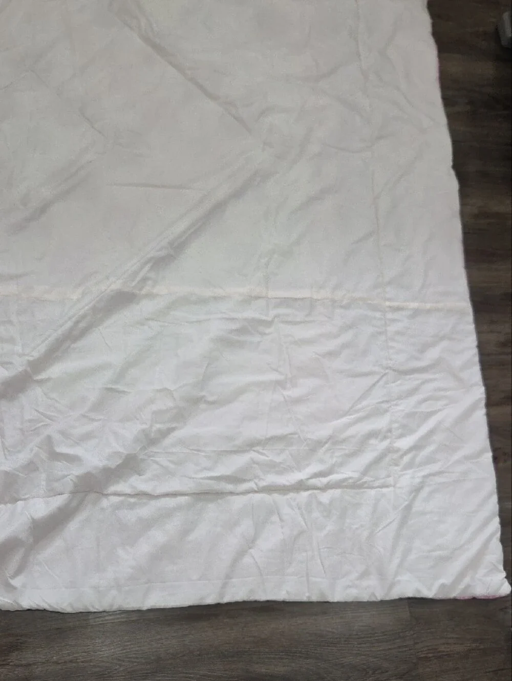 Pink And White Square Pattern Manufactured Quilt 84 X 84